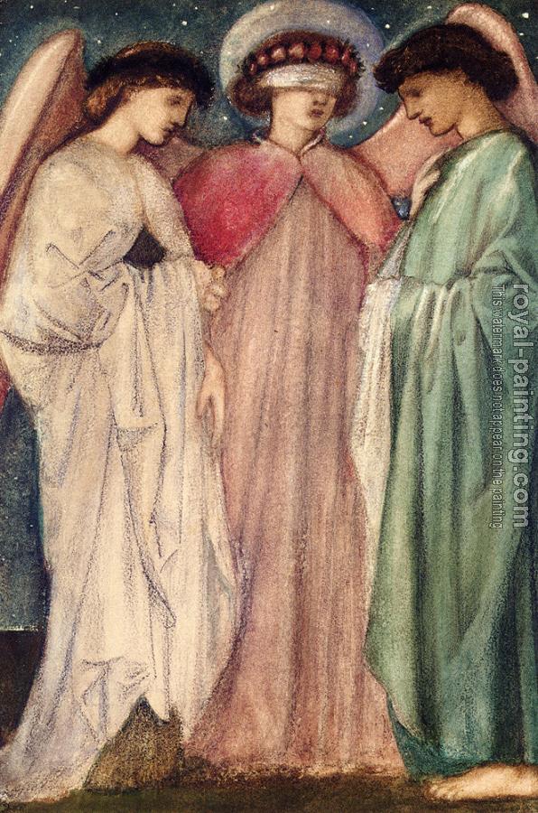 Sir Edward Coley Burne-Jones : The First Marriage